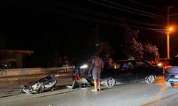 Dörtyol'da Otomobil ile Motosiklet Çarpıştı: 1 Yaralı