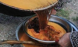 Tarsus’ta geleneksel pekmez telaşı! Üzümler kazanlarda kaynıyor