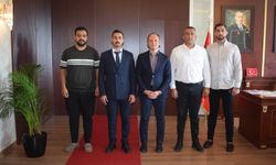 Ülkü Ocakları Erzin'den Kaymakam Akpınar'a ziyaret