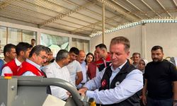 Gülnar'da 36 üreticiye su tankı dağıtıldı