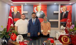 Hatay Dörtyol’da MHP İlçe Başkanına Hayırlı Olsun Ziyareti