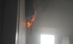Hatay İskenderun’da Mesken Yangını Paniğe Neden Oldu