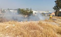 Hatay Kırıkhan’da Bahçe Yangını Paniğe Neden Oldu!