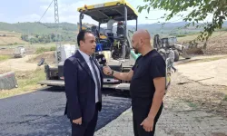 Böcekli’de Asfaltın Yüzde 70’i Tamamlandı