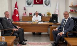 İl Müdürü Naci Yılmaz’a Ziraat Bankası’ndan Ziyaret