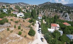 Kumluca'da Karagöl yaylası yolunda 3 kilometrelik asfalt çalışması tamamlandı