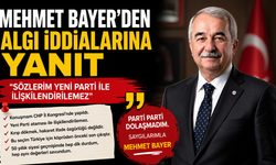 Mehmet Bayer'den Algı İddialarına Yanıt