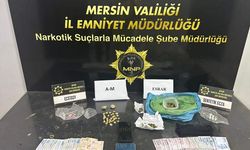 Mersin'de uyuşturucu operasyonunda yakalanan 4 zanlı tutuklandı