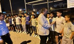 MHP Ceylanpınar İlçe Başkanlığı Minik Futbolcuları Ağırladı