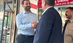 MHP Ceylanpınar İlçe Başkanı Halil Tetik'ten Geçmiş Olsun Ziyareti