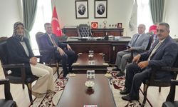 MHP Teşkilatından Kaymakam Yelli'ye Nezaket Ziyareti