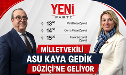 Milletvekili Asu Kaya Gedik Düziçi’ne Geliyor