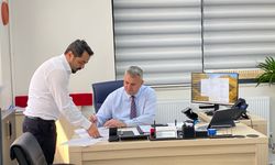 Mustafa İba Belediye Birimlerini Ziyaret Ederek Çalışmalar Hakkında Bilgi Aldı