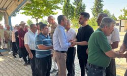 Ökkeş Aksoy Musa Matugan’ın Cenazesine Katıldı
