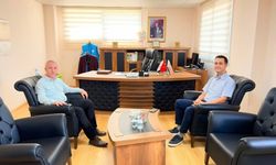 Ökkeş Elmasoğlu, Erzin İlçe Müftüsü Mustafa Arslan’ı Ziyaret Etti