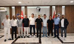 Osmaniye’de Mahalle Muhtarlarından Emniyet Müdürü Sarıbuva’ya Ziyaret