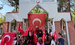 Osmaniye’de Çocuklardan Şehitlere 30 Ağustos Ziyareti