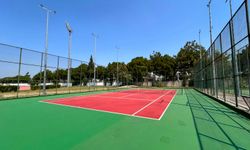Osmaniye’de Tenis Kortları Yenileniyor