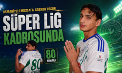 Osmaniyeli Mustafa Coşkun Tosun Süper Lig Kadrosunda