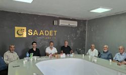 Saadet Partisi İl Başkanı  Kılıç Yönetimle Bir Araya Geldi