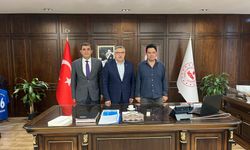 AK Parti Heyeti Samandağ Kaymakamı Dündar'ı Ziyaret Etti