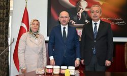 Vali Serdengeçti, Kooperatif Müdürü Rahime Yüksel’i ağırladı
