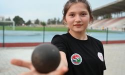Teneffüste koşarken keşfedilen Elfinay Kama, atletizmde 2 yıl üst üste Türkiye şampiyonu oldu