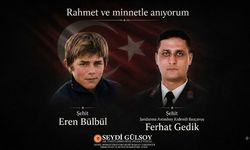 AK Parti Osmaniye Milletvekili Seydi Gülsoy’dan İki Kahramana Anlamlı Mesaj