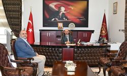 Osmaniye Valisi Mehmet Fatih Serdengeçti’ye İş Adamı Kazım Güntürkün’den Ziyaret