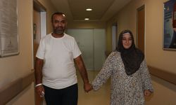 27 yıllık eşinden aldığı böbrekle sağlığına kavuştu