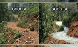 Zorkun Yaylası’nda Orman Yolları Yenilendi