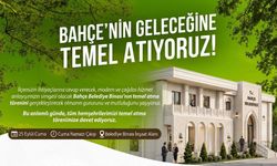 Bahçe Belediyesi Yeni Hizmet Binası İçin İlk Adım