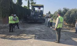 Erzin’de Mehmet Öntürk’ten Asfalt Çalışması