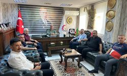 Anahtar Parti Başkanı Aslan’dan ESOB Başkanı Yalçın’a Ziyaret