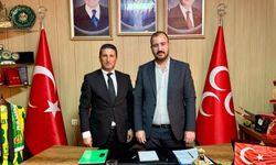 OSB Müdürü Gönül’den MHP İlçe Başkanı Tuncer’e Ziyaret