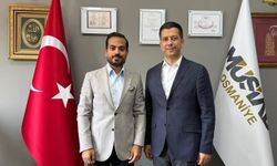 AK Parti MKYK Üyesi İsmail Kaya, MÜSİAD Temsilcisi Oğuzhan'a Ziyaret