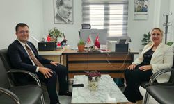 Kaymakam Kürşat Yelli’den Noter Saime Balcılar’a Ziyaret