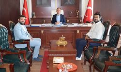 English Time Kurucusu Ersoy’dan Kaymakam Akpınar’a Ziyaret