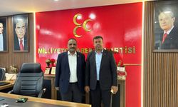 Ceylanpınar MHP Başkanı Halil Tetik’e Hayırlı Olsun Ziyareti