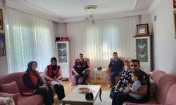 Bahçe Sosyal Hizmet Merkezi’nden Şehit Ailesine Ziyaret