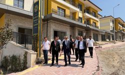 Başkan İbrahim Çenet Hasanbeyli’de Çalışmaları İnceledi
