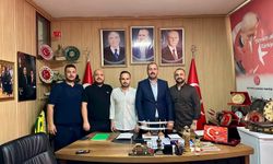 MHP Merkez İlçe Başkanı Tuncer'e İş İnsanlarından Ziyaret