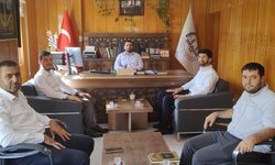 Kadirli Müftülüğü Heyetinden Müftü Sağlam’a Ziyaret