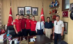 Osmaniye’de Tekvandoculardan MHP İl Başkanı Çomu’ya Ziyaret