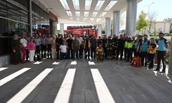 Hatay’da Üniversitede Yangın ve Tahliye Tatbikatı