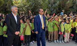 MHP Ceylanpınar Başkanı Halil Tetik Okul Açılışında