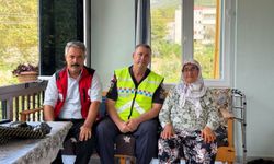 Düziçi Sosyal Hizmet ve Jandarmadan Şehit Annesine Ziyaret