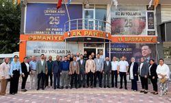 AK Parti Düziçi Başkanı Turgut Kararmaz Toplantıya Katıldı