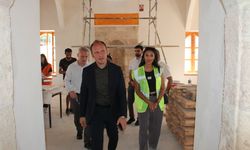 Kaymakam Akpınar Mustafalı Camii Restorasyonunu İnceledi