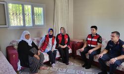 Bahçe'de Sosyal Hizmet Merkezi'nden Şehit Ailesine Ziyaret